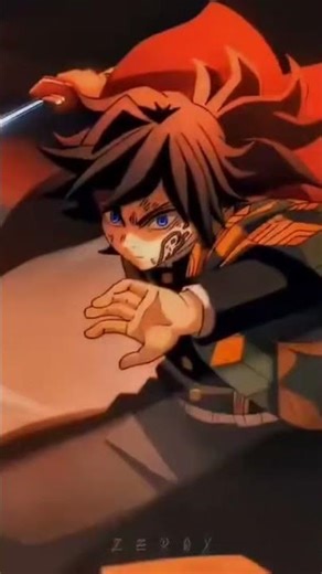 Giyu tomiyuka the water Hasira in battle infinity castle with Demon slayer mark 🔥🔥