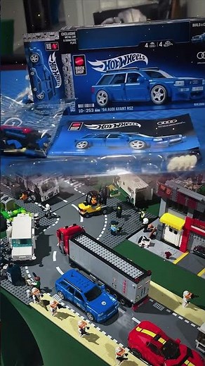 Mattel Brick Shop Hot Wheels Audi Avant RS2 Review | Better Than LEGO Speed Champions?