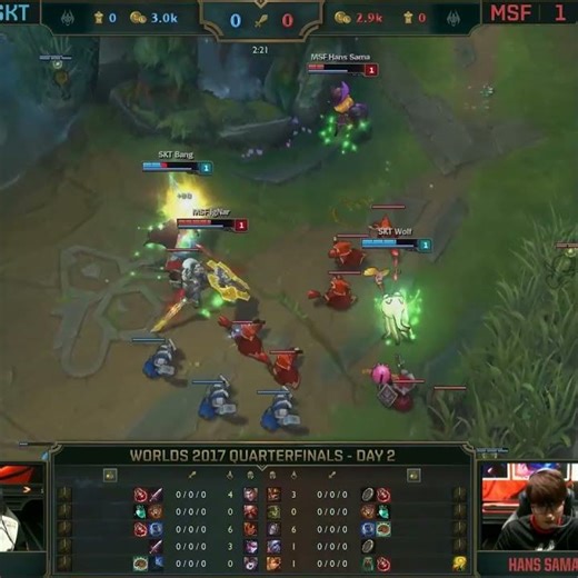 IgNar's famous Fervor Leona vs. SKT🤯(2017)