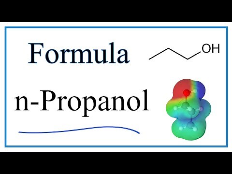 How to Write the Formula for n-Propanol