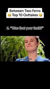 Between Two Ferns - Best Outtakes 🤣🤣🤣 #betweentwoferns #zachgalifianakis #funny #outtakes #bloopers #comedy #brielarson #jonlegend #tiffanyhaddish | Outtakesandbloopers