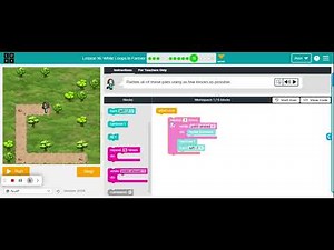While Loops in Farmer- Level 11 (Video 3)