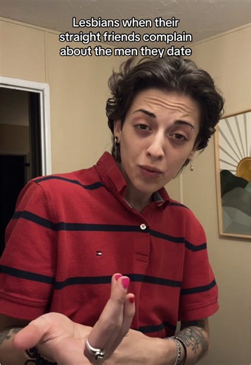 We can’t help but be brutally honest when the bar is in hell for them 🫶🏼 #wlw #masc #lesbian #fyp