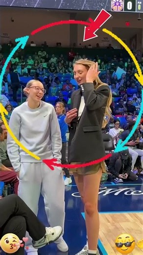 🥰 Paige Bueckers Talks to Cameron Brink Before the Game! ❤️🏀