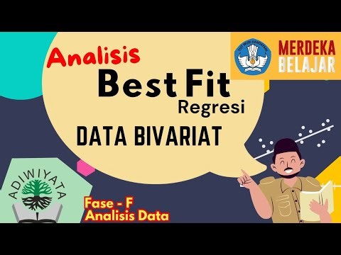 Best Fit & Regresi - Analisis Data Bivariat (bagian 2) - Belajar Statistika Fase F