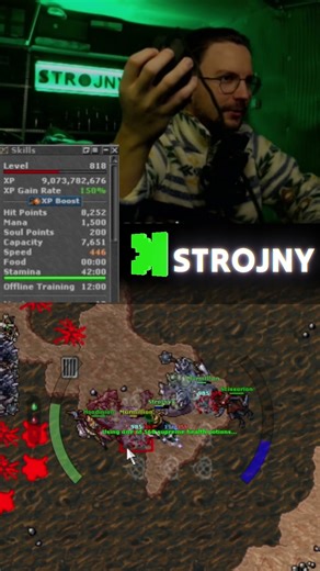 THIS IS WHAT IT'S LIKE TO PLAY KNIGHT ON ONE HOTKEY! #tibia #knight #mmorpg