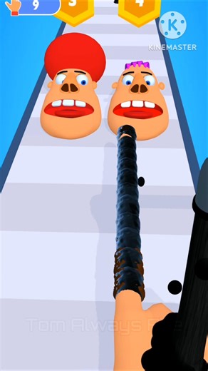 পটি বোমা ফাটল মামার গায়ে 😁💩🤪| Finger Runner 3D Mobile Funny Gameplay #shorts #viralshorts #gaming