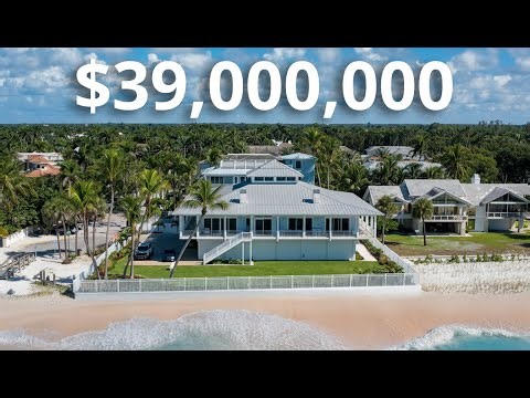 $39M Florida Beachfront Gem The View is Worth the Millions | Port Royal