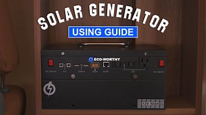 Watch Solar Generator Using Guide on Amazon Live