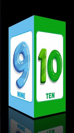 Counting backwards from 10 to 1 #kidslearning #counting