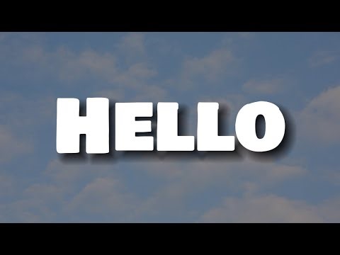 Hello - Adele (Lyrics) Jamie Miller, Ahmad, Billie Eilish "Lyrics Playlist"