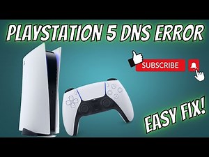 PS5 DNS ERROR - EASY FIX!