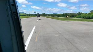 Helicopter Pilot's View: Flying Over Mountains