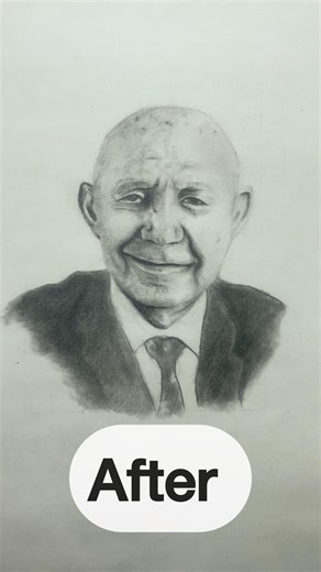 Draw ASMR | realistic portrait #drawingprocess #draw #asmr #shortvideo