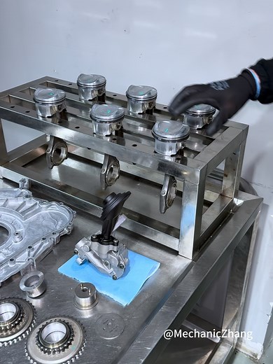 Audi Q7 3.0T Engine Teardown Part 2 #AudiQ7 #Q73_0T #EngineTeardown #EngineDisassembly #AutoRepair #CarRepair #MechanicalWork #WorkshopLife #MechanicLife #OriginalContent