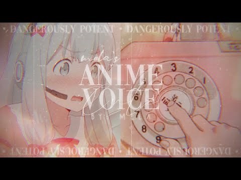 ✧ *:･ﾟ𝐀𝐍𝐈𝐌𝐄: cute anime girl voice subliminal [ use with caution ]