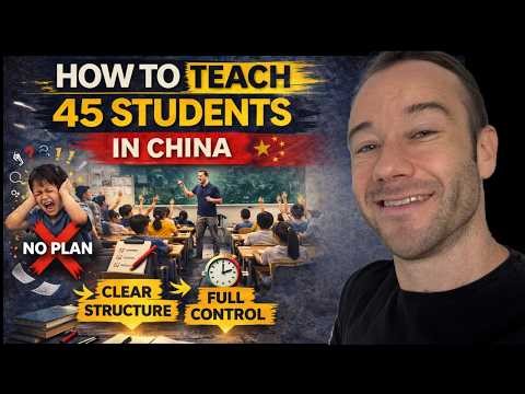 How I Control a Class of 45 Students in China