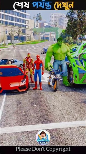 GTA V: Spiderman doesn't have a car in GTA 5, so everyone insults him 😱 #viral #shorts #gta #gta5