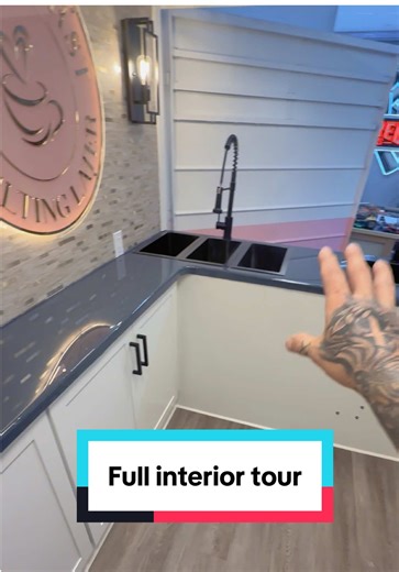 Explore the Inside of a Newly Renovated Coffee Trailer