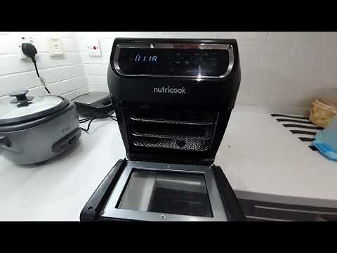 Dehydrating with Nutricook Air Fryer Oven
