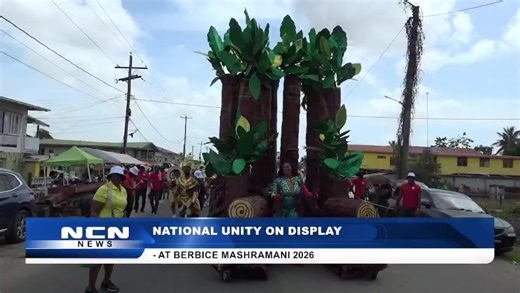 The streets of New Amsterdam, Berbice came alive on Sunday in a dazzling display of vibrant costumes and jubilant energy, as the Mashramani celebration made its way to the ancient county amid an outpouring of national unity. Kyler Rollins was there and filed this report…