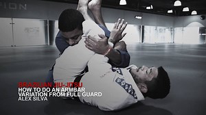 How To Do An Armbar Variation From Full Guard In Brazilian Jiu-Jitsu! | Evolve MMA