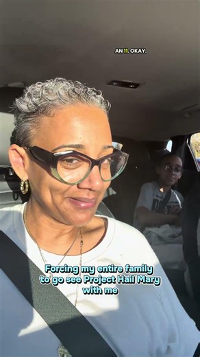 Family movie date to see Project Hail Mary #booktube #projecthailmary