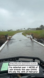 You know when the water is flowing on the bridge and under the bridge it’s a classic wet season #wetseason #sarina #sarinarange | Travis Parry