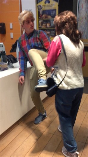 A Stuart impersonation of him going to a fast food restaurant 🤣🤣 #fblifestyle #holiday #madtv | Stuart Madtv