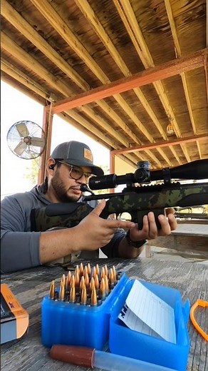 First shots Tikka CTR T3x 308 camo. new rifle at the gun range. #gunday #sniping #2ndamendment