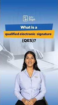 What is a qualified electronic signature (QES)?