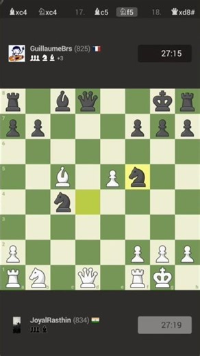 CHESSGAME #chess #chessgame #gameplay #globalchessleague #globalchess #puzzle #checkmate #chesscom