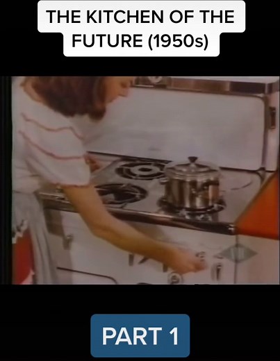 Kitchen of the Future #archive #oldfootage #history #usa #oldphotos #1950s