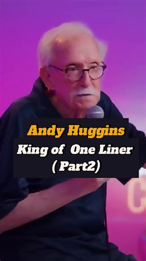 Andy Huggins: the king of One- Liners.... Watch till the 😂 . ( Part 2) #andyhuggins #comedy #standup #oneliners #humor #jokes #fyp