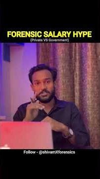 Forensic Science Salary in India | Real Truth (Freshers vs Govt Jobs)