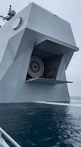 : Definition of overkill. ☠️ Imagine seeing this thing appear out of the fog. The silence before the boom is the scariest part.#Boom #Firepower #StealthShip #Satisfying #BigBadaBoom #Tactical #SeaLife #Insane #ReelsFB #Destruction | Task Force Zero USA