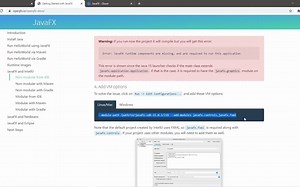 JavaFX install & setup (IntelliJ)