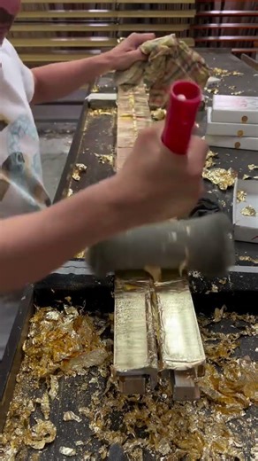 Real gold leaf. Real craftsmanship. ✨