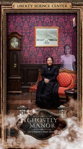 1.4K views | In LSC's Ghostly Manor, the house is haunted by you!  | Liberty Science Center | Facebook