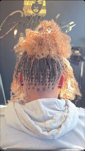 Microloc Extensions 🥰🥰🥰 #tiktok #microlocs #fyp #fypシ #locs