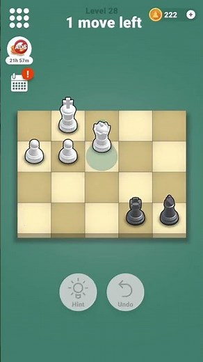 Level 28 - Pocket Chess - Solution/Walkthrough