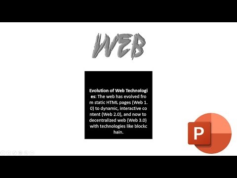 How to Create Power Point Presentation Template tutorial about web present template 274