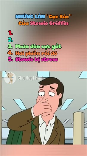 Những lần cục súc của Stewie #familyguy #longtieng #funny