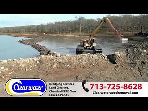 Texas Lake Dredging | Shallow Water | Digging a new canal