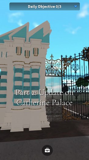 Bloxburg Catherine Palace Part 2: Update & Build Ideas