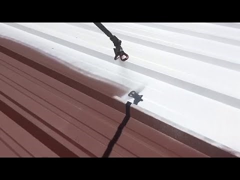 How to Paint a Barn Roof #barn #roofcoating #metalroof #roofpainting #roofrestoration #permakote