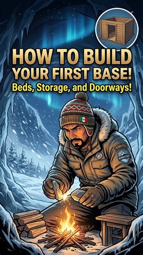 How to Build and Organize Your First Base on Permafrost NEW Survival Game