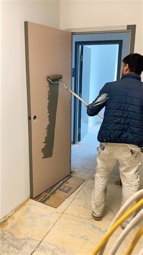 Satisfying Door Painting Transformation