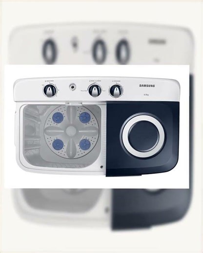 Samsung 6.5 kg, 5 star, Semi-Automatic Top Load Washing Machine (WT65R2200LL/TL, Air Turbo Drying...