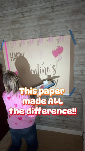 Painting a Galentine’s banner and hoping it turns out the way it looked on my Canva design! 😳 Stick around for the reveal. #galentinesday #diycrafts #crafttok #valentinesdaydecor #cricuttok